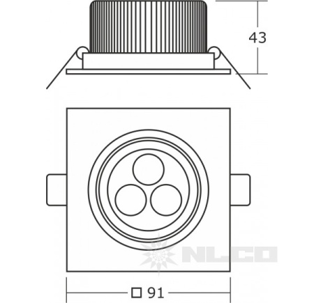 Светильник NLCO DRG4-28